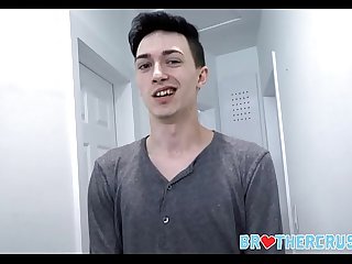 Twink Step Brother Gets A Swirly Then Fucked By Older Brother After Stealing Money From His Wallet POV